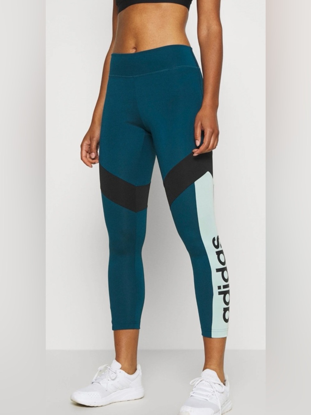 Adidas XL NWT Colorblock Athletic Leggings